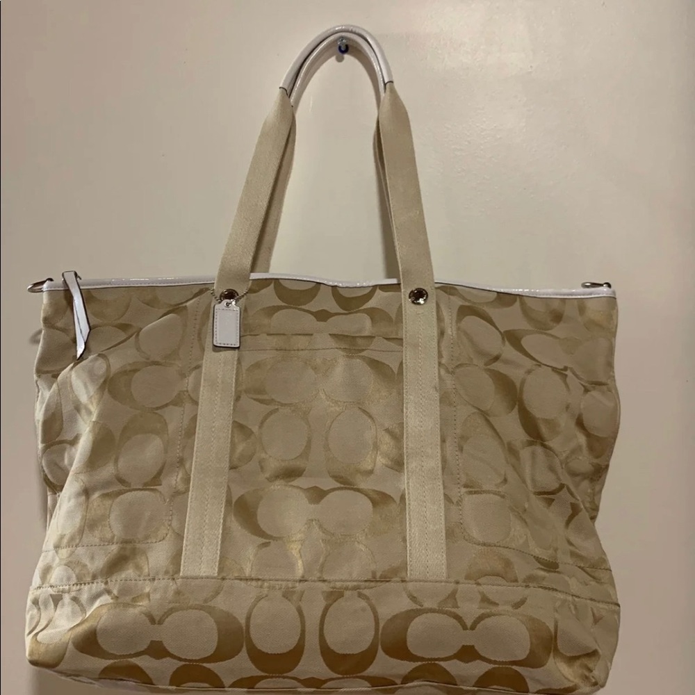Large Coach Weekender Bag